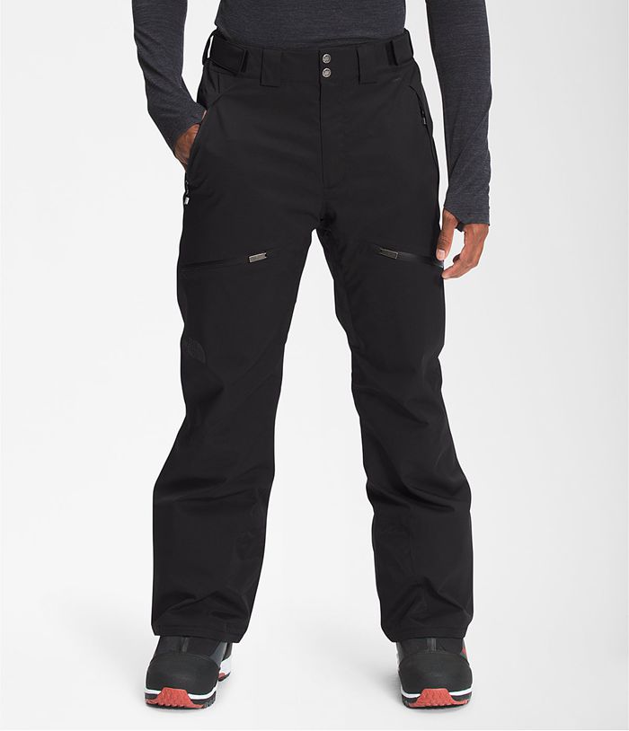 The North Face Mens Snow Pants Chakal 350TLJNBQ - Black